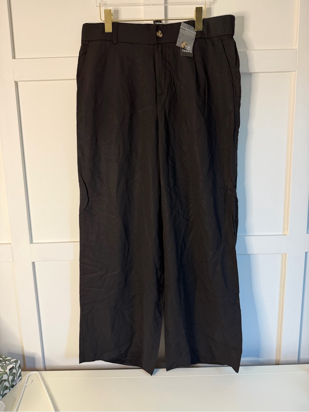 torrid Black Wide-Leg Dress Pants - Torrid size 14T